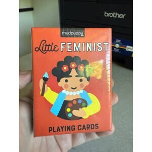 Little Feminist Playing Cards Mudpuppy Frida Kahlo New, wrapped!